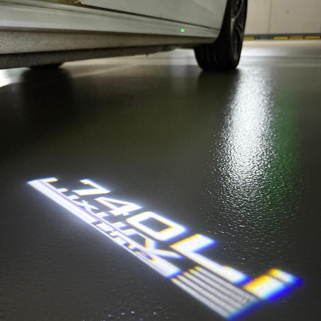 ÉCLAIRAGE DE PROJECTEUR BMW M3 LOGO Nr.24 (quantité 1 = 1 jeux / 2 feux de porte)