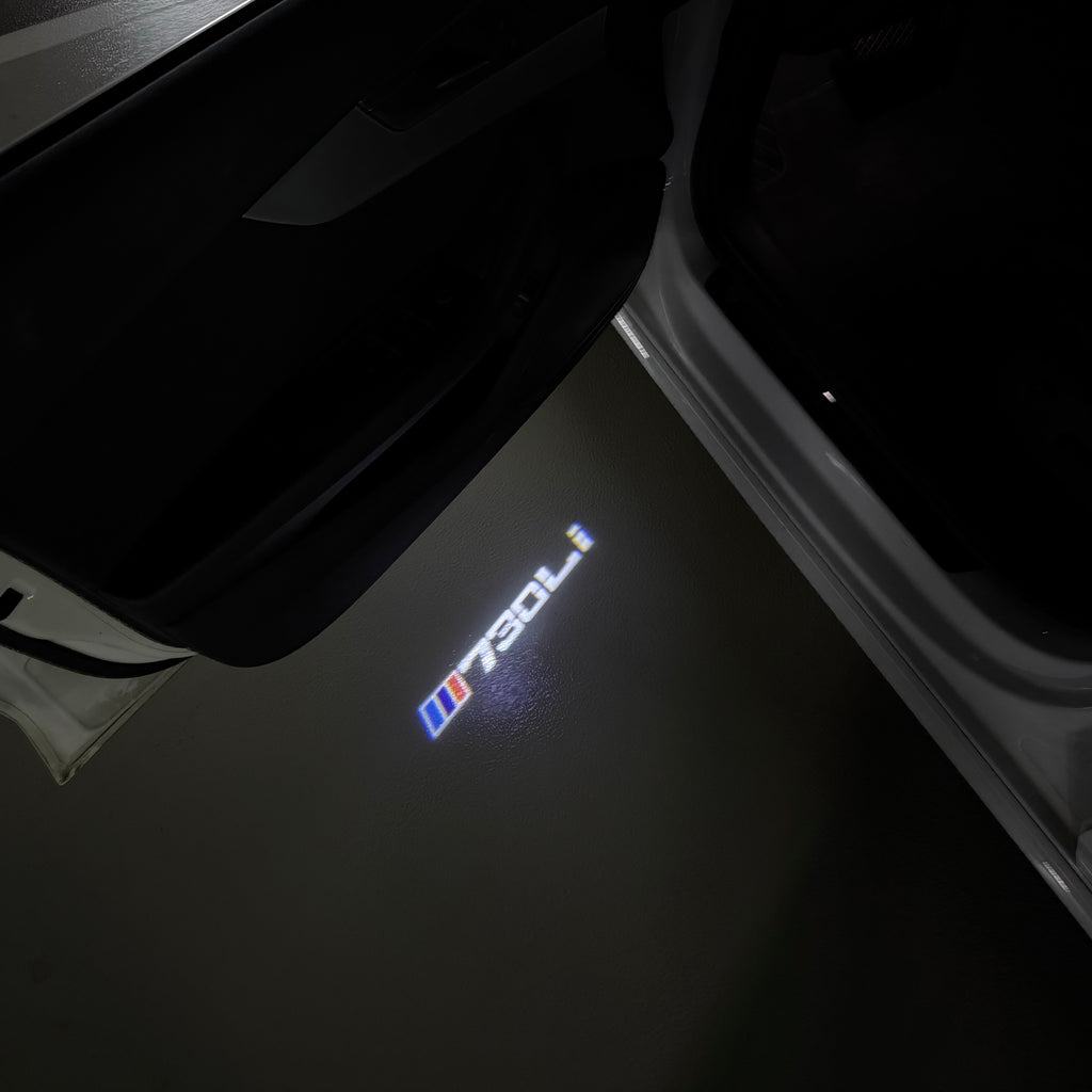 LUCES DE PROYECTOR DEL LOGOTIPO BMW M3 Nr.24 (cantidad 1 = 1 juegos / 2 luces de puerta)