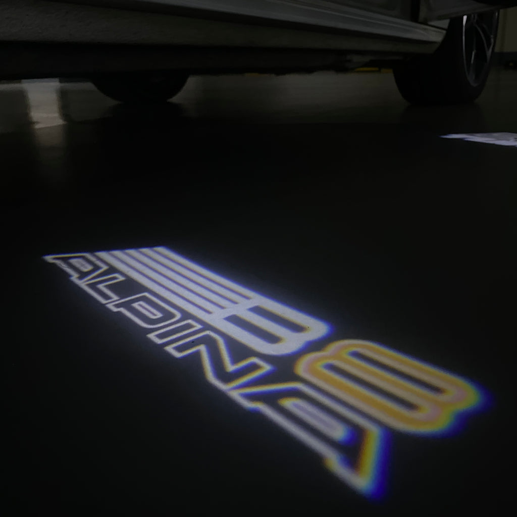 BMW LOGO PROJECTOT LIGHTS Nr.07 (quantità 1 = 1 set/2 luci porta)