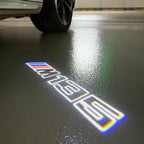 ÉCLAIRAGE DE PROJECTEUR BMW M3 LOGO Nr.24 (quantité 1 = 1 jeux / 2 feux de porte)