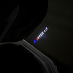 LUCES DE PROYECTOR DEL LOGOTIPO BMW M3 Nr.24 (cantidad 1 = 1 juegos / 2 luces de puerta)