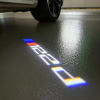 LUCES DE PROYECTOR DEL LOGOTIPO BMW M3 Nr.24 (cantidad 1 = 1 juegos / 2 luces de puerta)