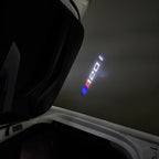 LUCES DE PROYECTOR DEL LOGOTIPO BMW M3 Nr.24 (cantidad 1 = 1 juegos / 2 luces de puerta)