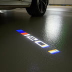 LUCES DE PROYECTOR DEL LOGOTIPO BMW M3 Nr.24 (cantidad 1 = 1 juegos / 2 luces de puerta)