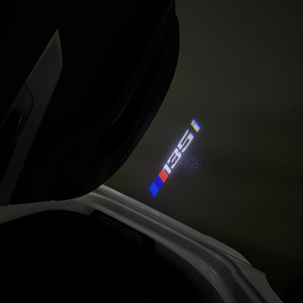 LUCES DE PROYECTOR DEL LOGOTIPO BMW M3 Nr.24 (cantidad 1 = 1 juegos / 2 luces de puerta)