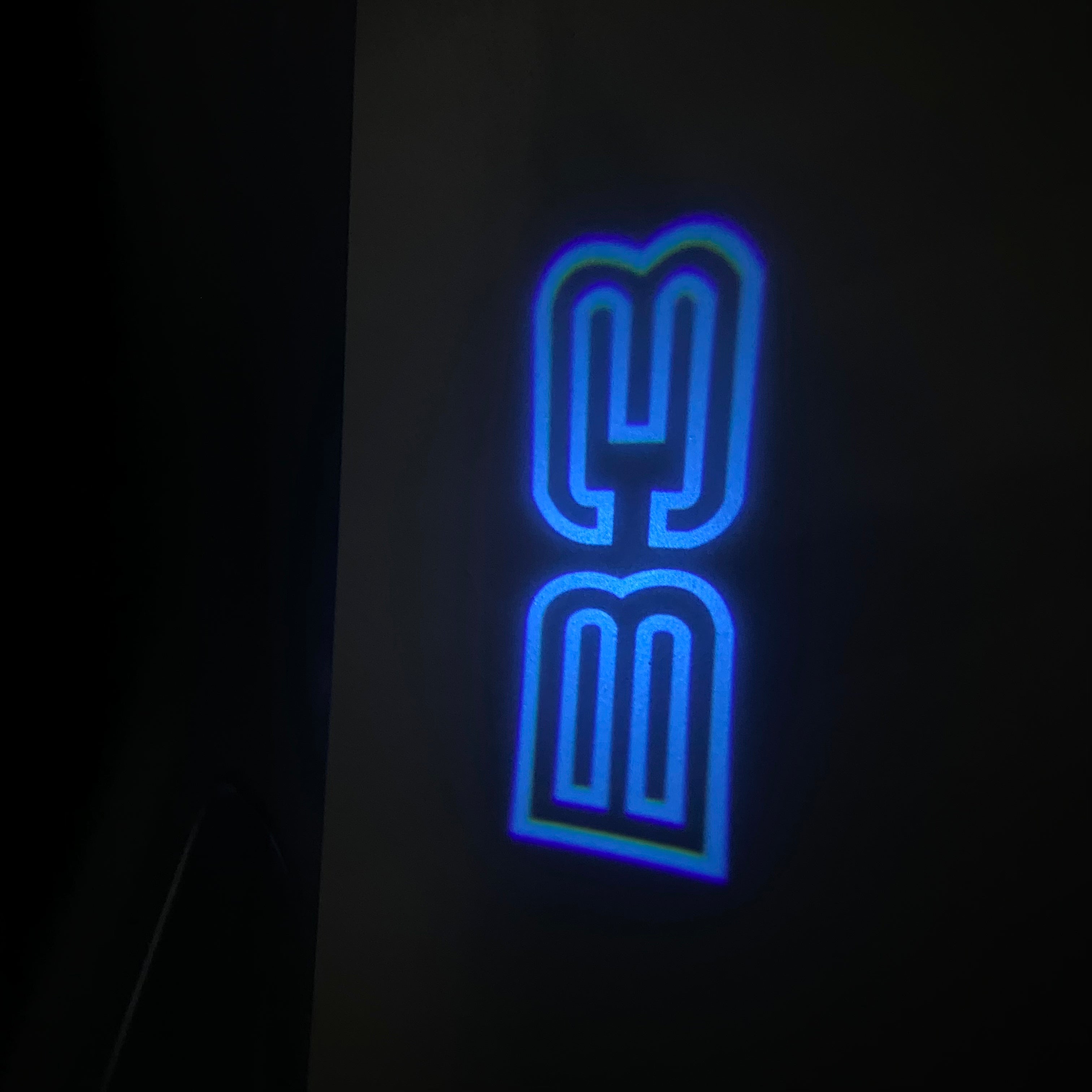 BMW LOGO PROJECTOT LIGHTS Nr.07 (Anzahl 1 = 1 Sätze / 2 Türlichter)