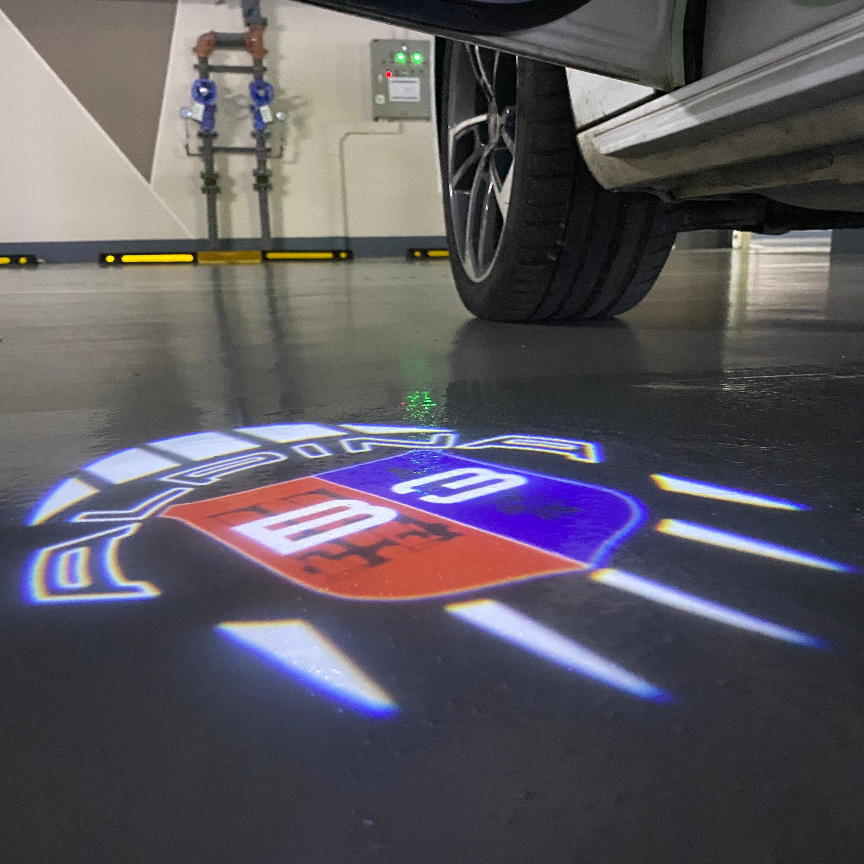 BMW LOGO PROJECTOT LIGHTS Nr.07 (Anzahl 1 = 1 Sätze / 2 Türlichter)