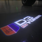 ALPINA  D3 Bi TURBO  LOGO PROJECTOT LIGHTS  (quantity 1 = 1 sets/2 door lights) Nr.07A27