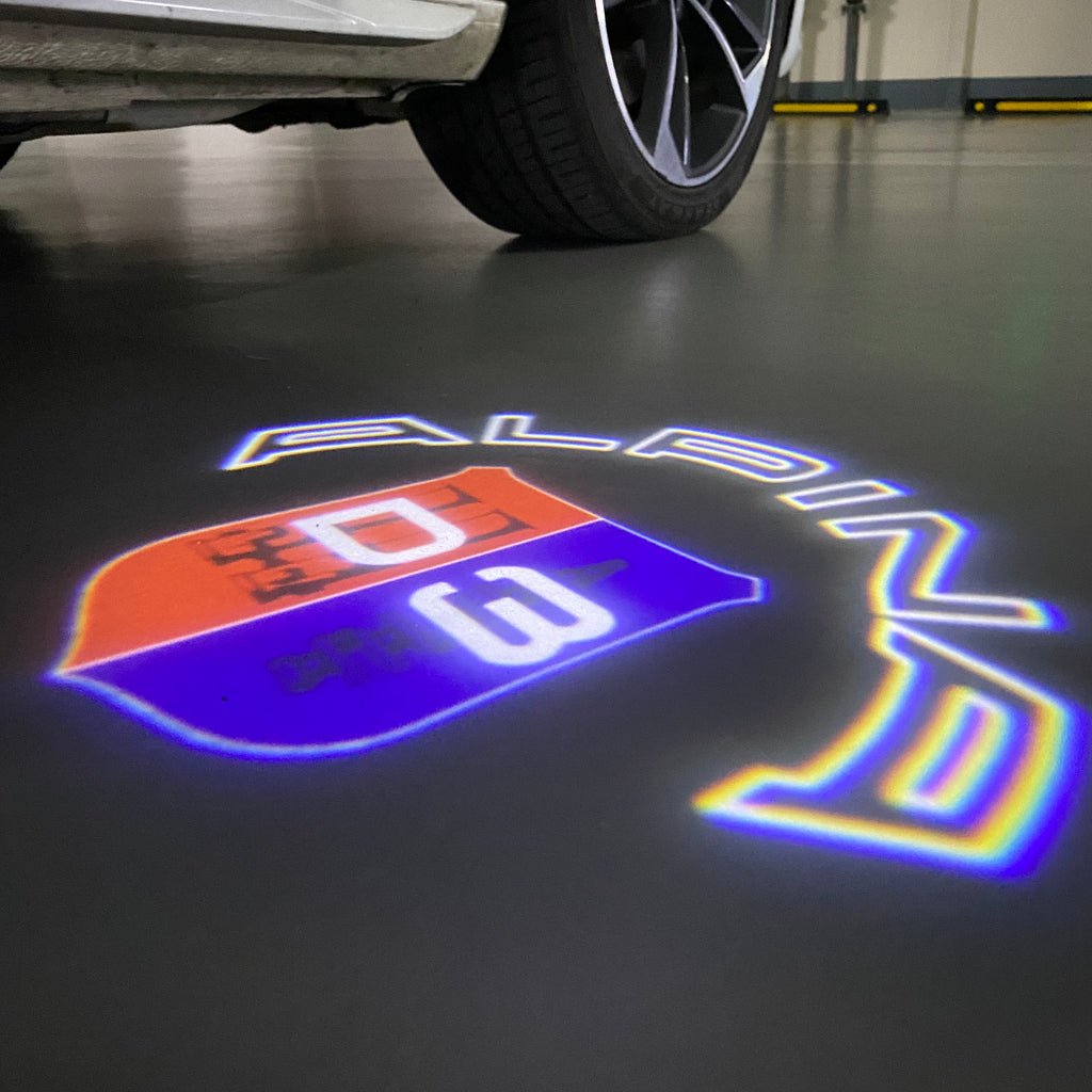BMW LOGO PROJECTOT LIGHTS Nr.07 (quantità 1 = 1 set/2 luci porta)