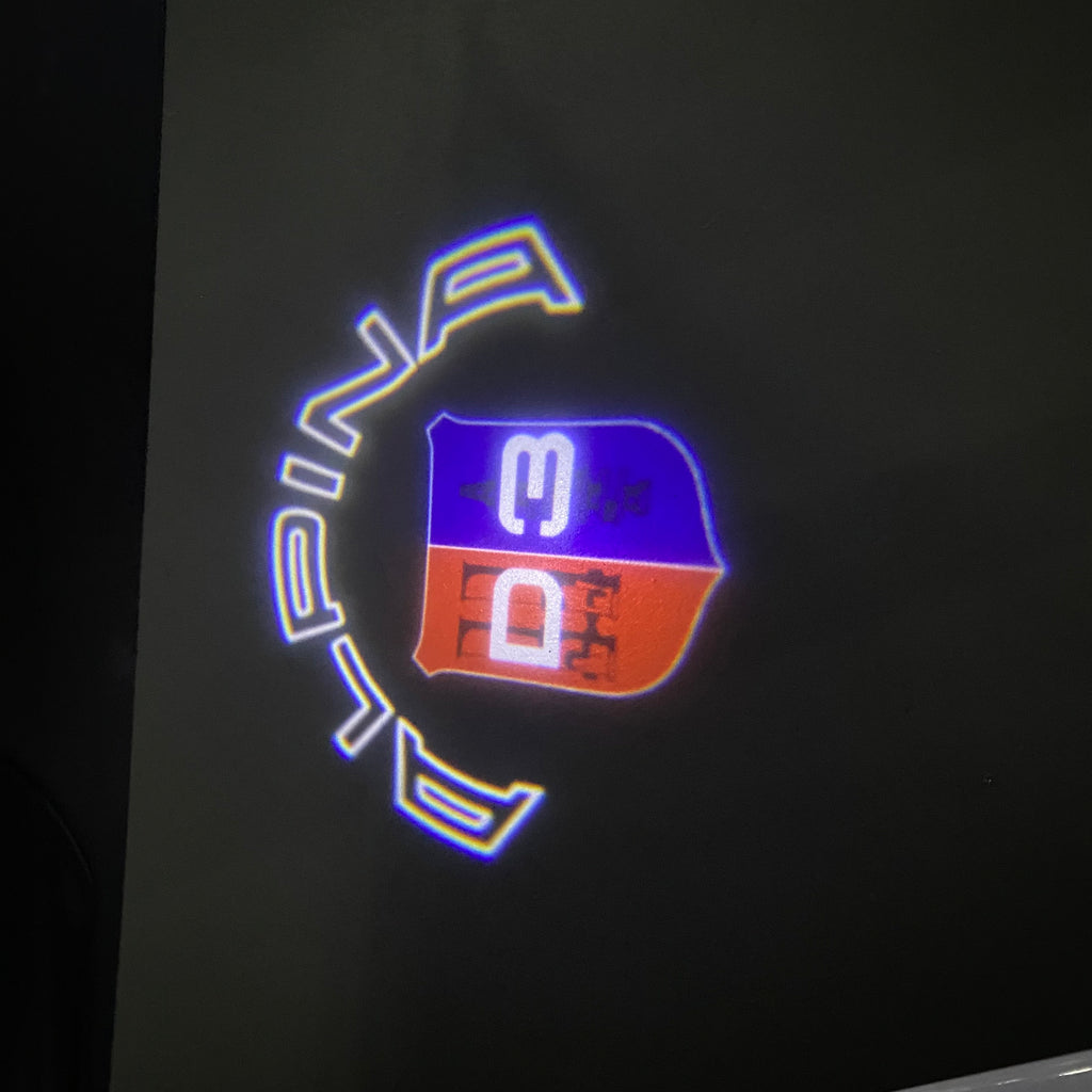 BMW LOGO PROJECTOT LIGHTS Nr.07 (quantità 1 = 1 set/2 luci porta)