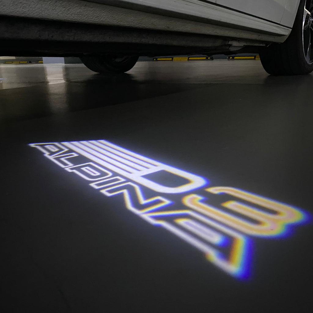 BMW LOGO PROJECTOT LIGHTS Nr.07 (quantità 1 = 1 set/2 luci porta)