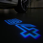 BMW LOGO PROJECTOT LIGHTS Nr.07 (quantità 1 = 1 set/2 luci porta)