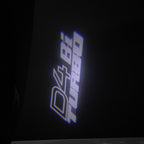 ALPINA D4  Bi TURBO LOGO PROJECTOT LIGHTS  (quantity 1 = 1 sets/2 door lights) Nr.07A48