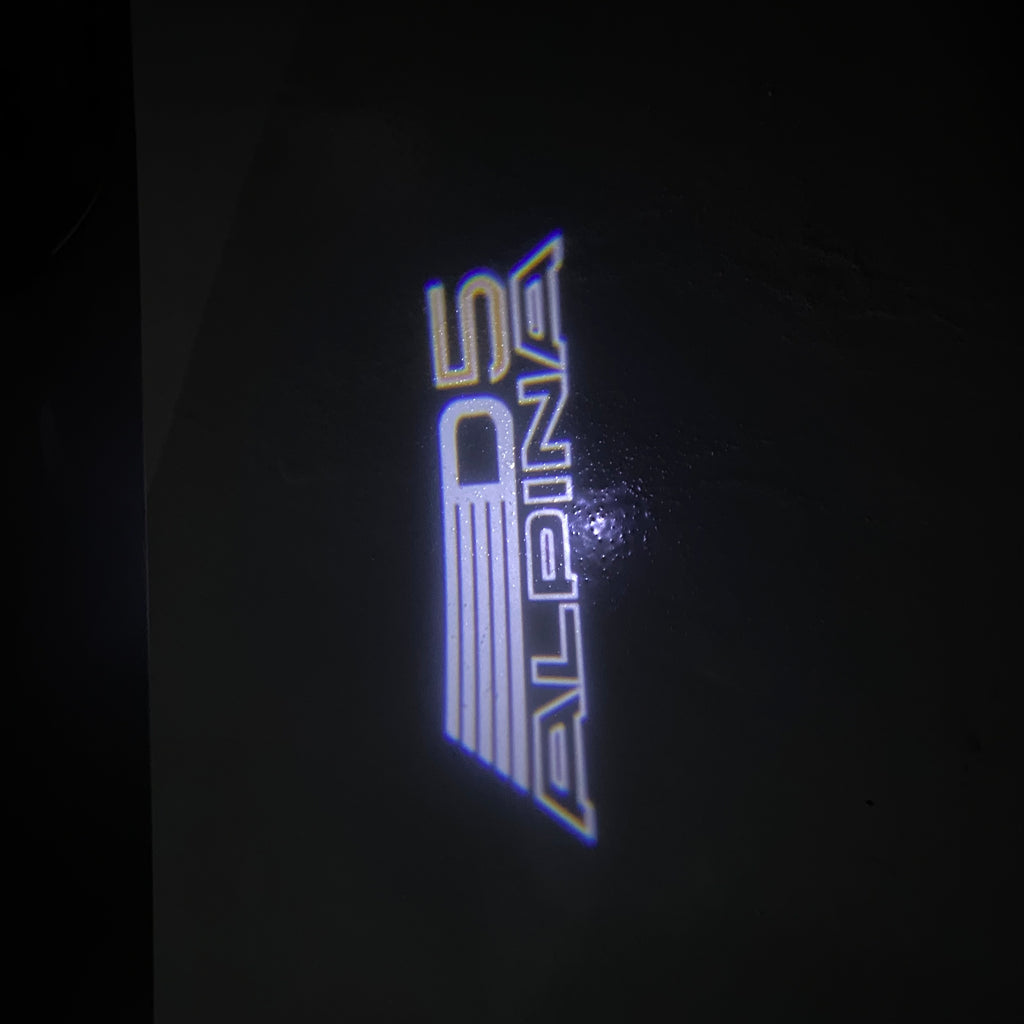 BMW LOGO PROJECTOT LIGHTS Nr.07 (cantidad 1 = 1 juego/2 luces de puerta)