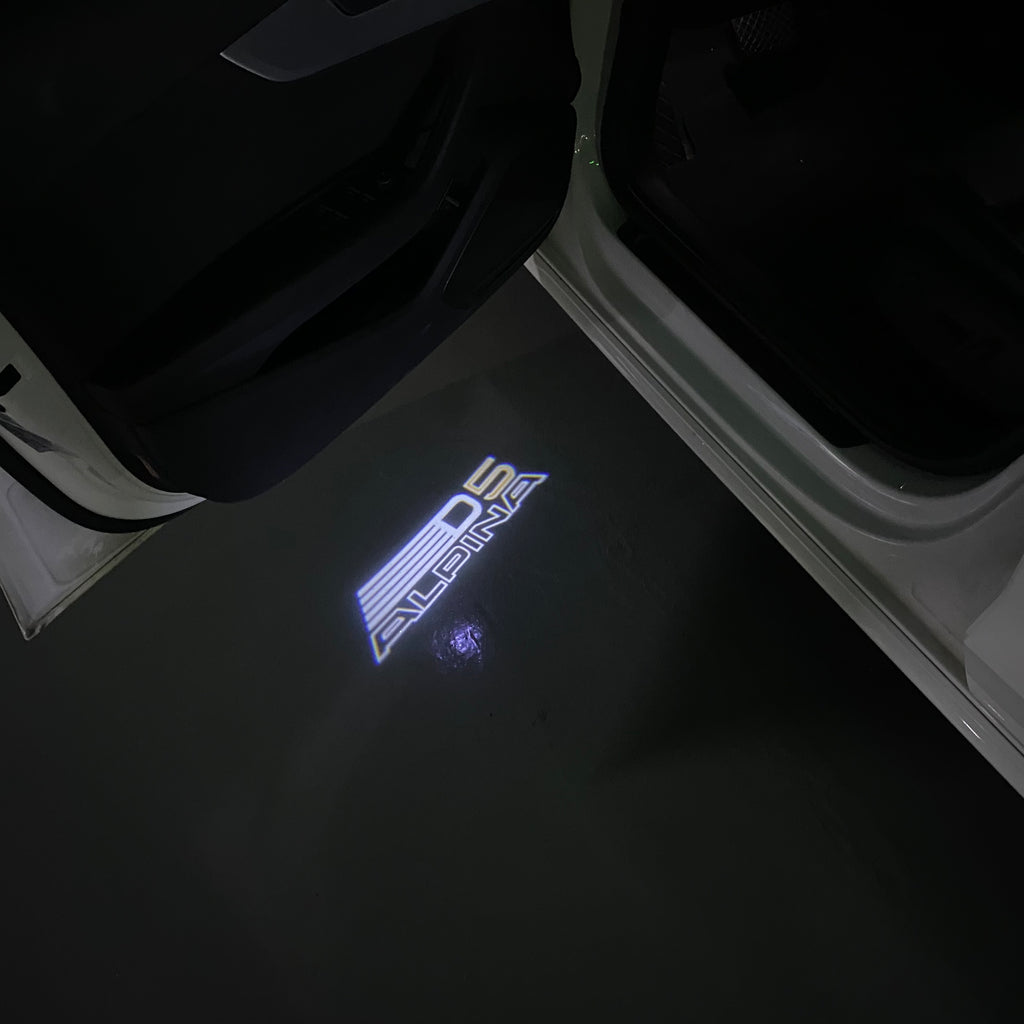 BMW LOGO PROJECTOT LIGHTS Nr.07 (cantidad 1 = 1 juego/2 luces de puerta)