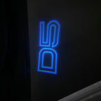 ALPINA D5 LOGO PROJECTOT LIGHTS  (quantity 1 = 1 sets/2 door lights) Nr.07A17