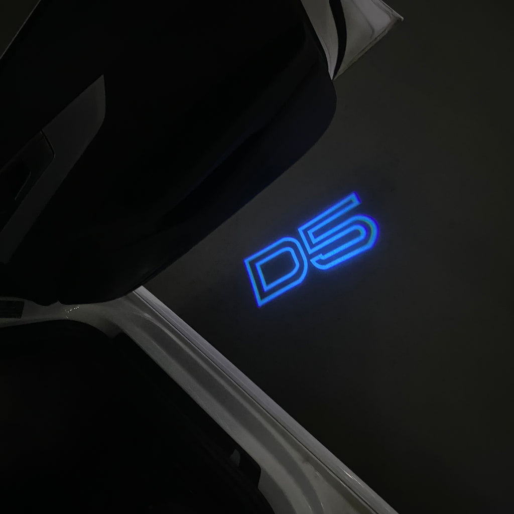 ALPINA D5 LOGO PROJECTOT LIGHTS  (quantity 1 = 1 sets/2 door lights) Nr.07A17