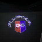 ALPINA  D5  LOGO PROJECTOT LIGHTS  (quantity 1 = 1 sets/2 door lights) Nr.07A20
