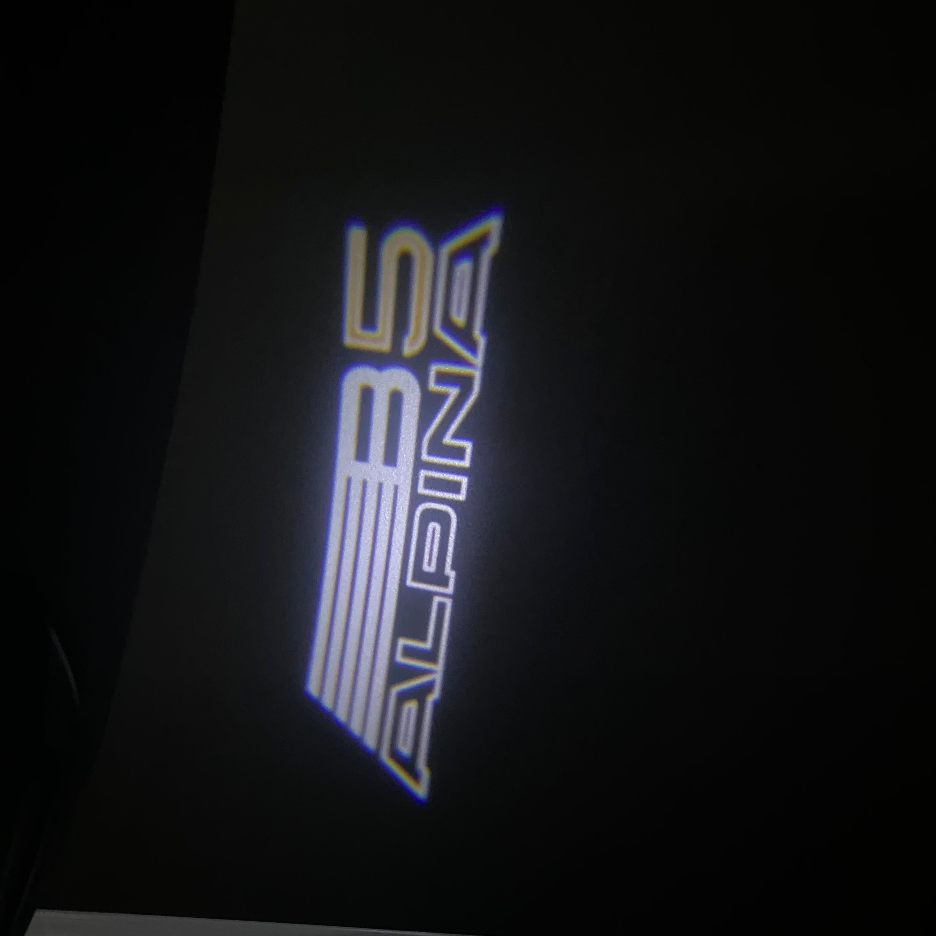 بي ام دبليو LOGO PROJECTOT أضواء Nr.07 (الكمية 1 = 1 مجموعات / 2 أضواء الباب)