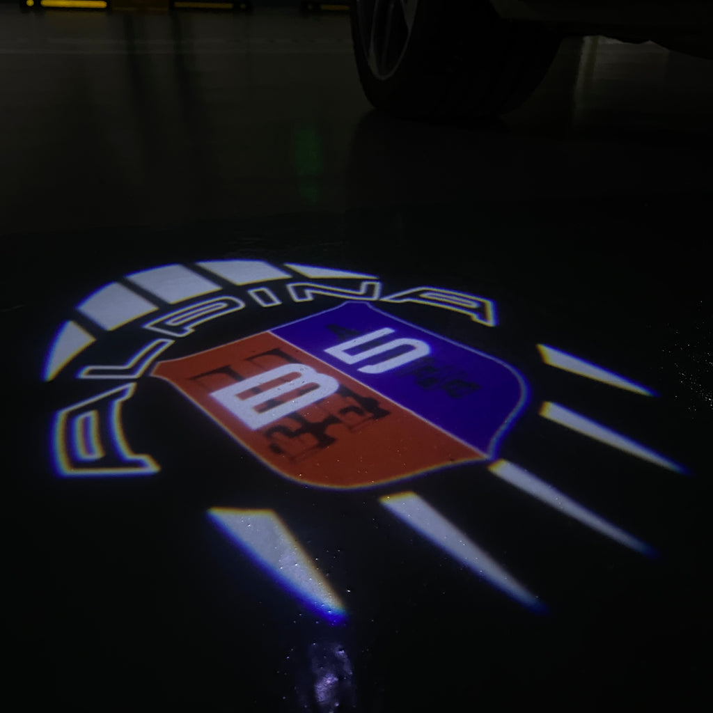 BMW LOGO PROJECTOT LIGHTS Nr.07 (Anzahl 1 = 1 Sätze / 2 Türlichter)