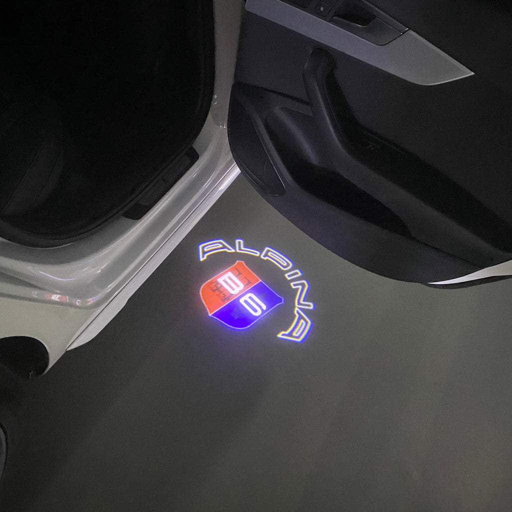 BMW LOGO PROJECTOT LIGHTS Nr.07 (cantidad 1 = 1 juego/2 luces de puerta)