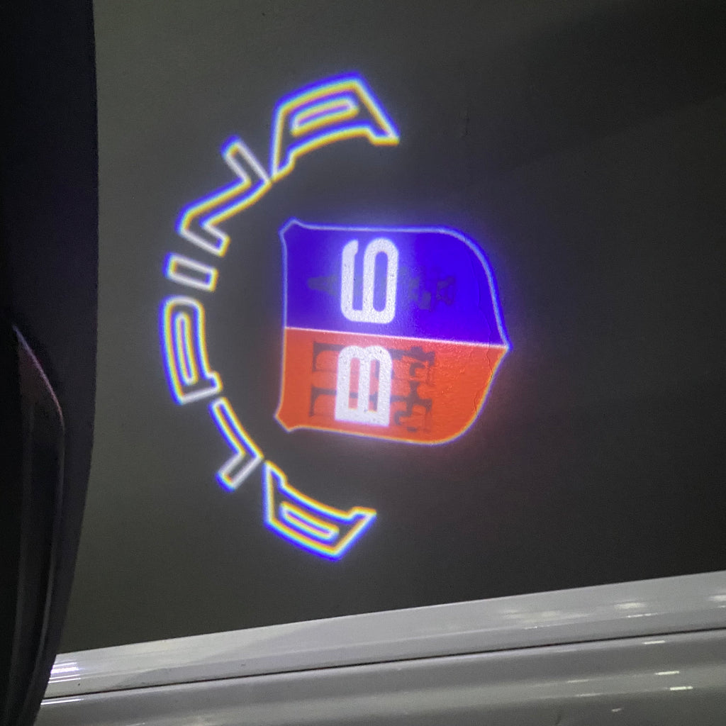 BMW LOGO PROJECTOT LIGHTS Nr.07 (cantidad 1 = 1 juego/2 luces de puerta)