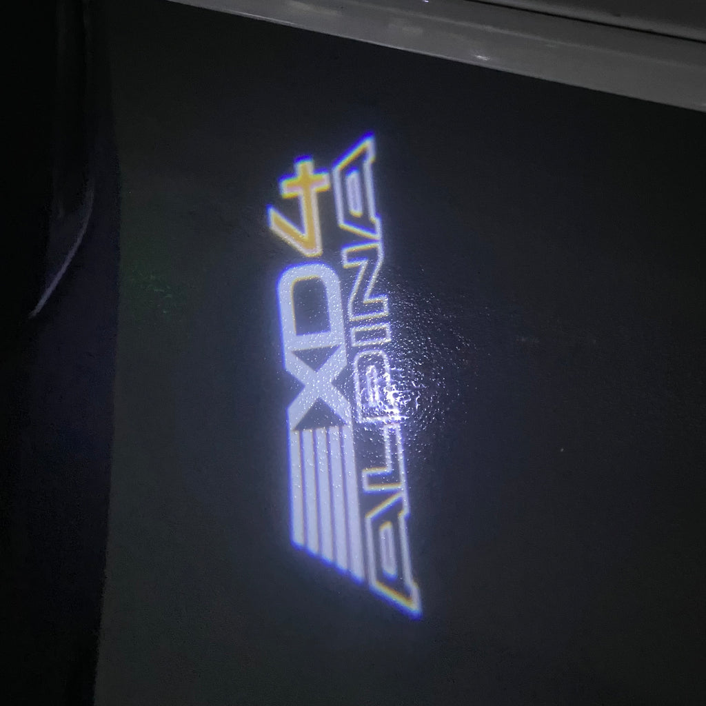 BMW LOGO PROJECTOT LIGHTS Nr.07 (cantidad 1 = 1 juego/2 luces de puerta)
