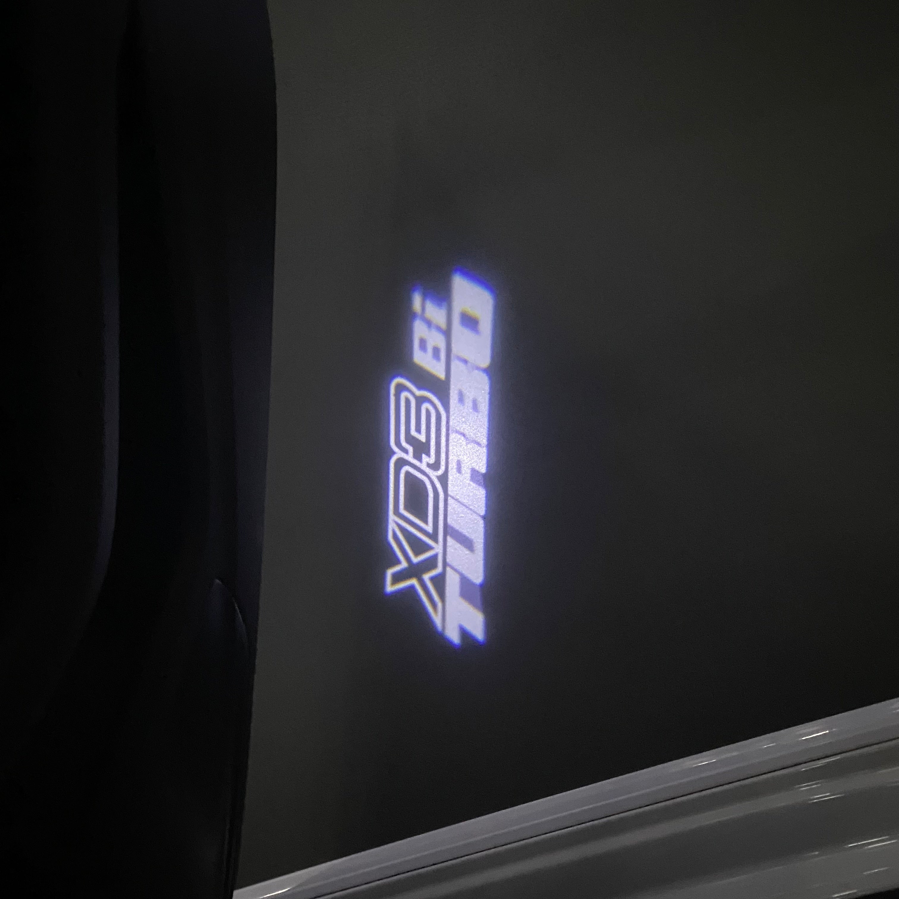 ALPINA XD3 Bi TURBO  LOGO PROJECTOT LIGHTS  (quantity 1 = 1 sets/2 door lights) Nr.07A47