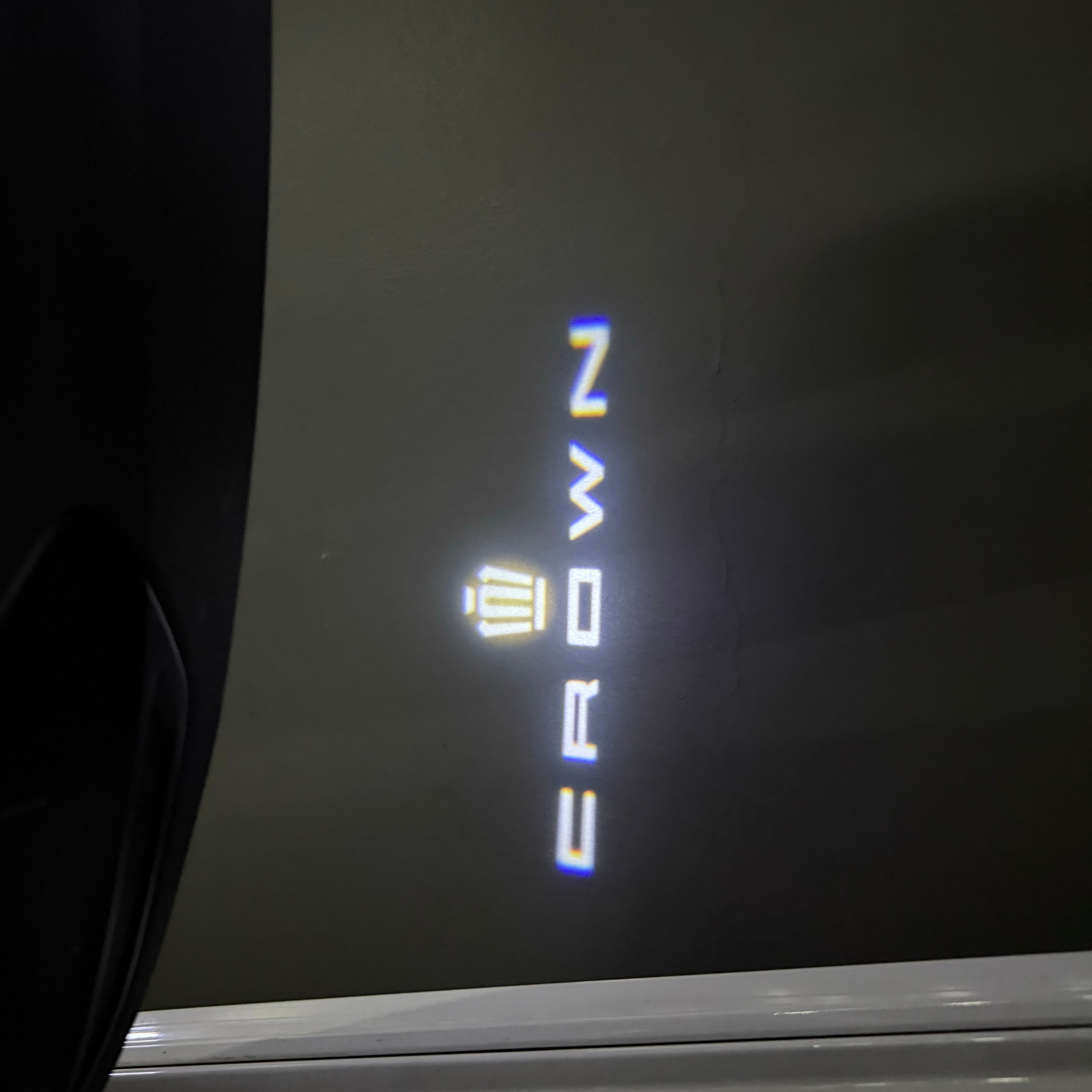 Toyota LOGO PROJECROTR LIGHTS Nr.02 (quantité 1 = 1 ensembles / 2 feux de porte)