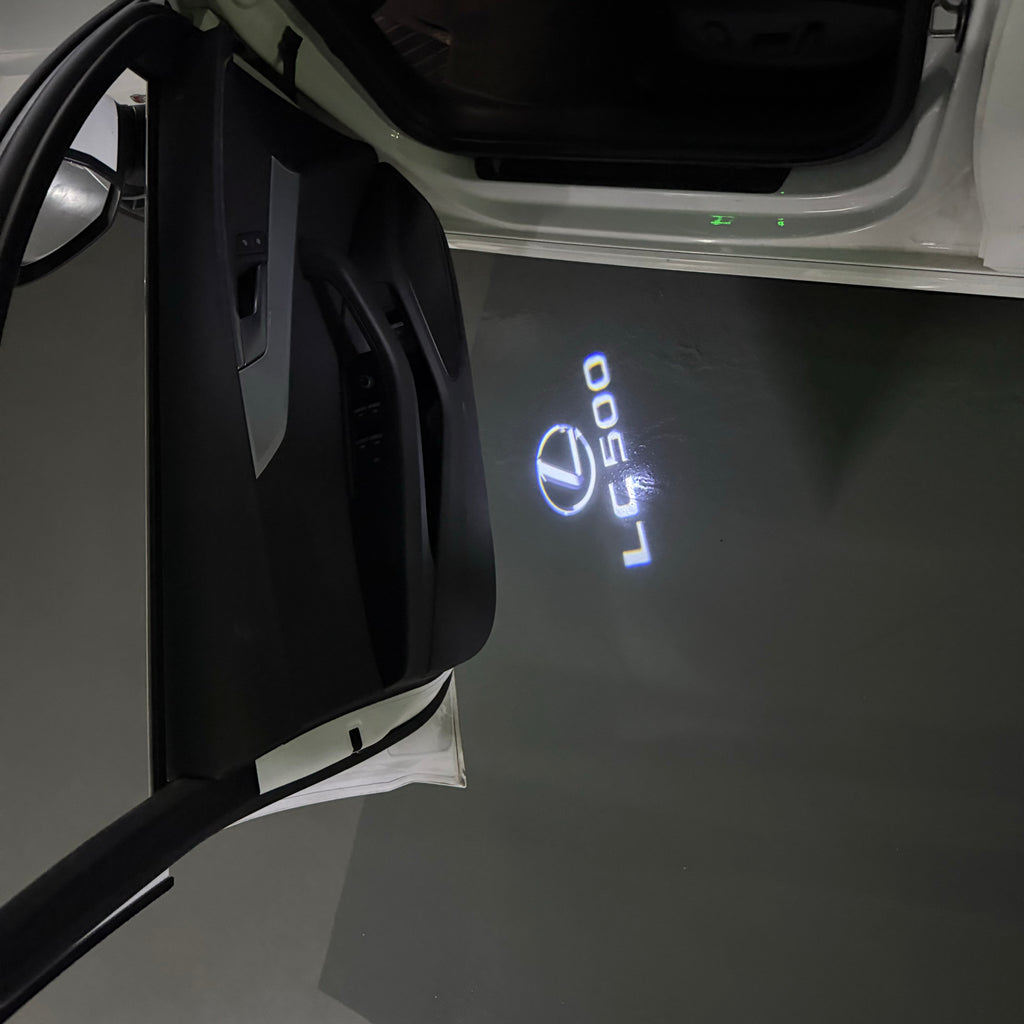 LUCES LEXUS LOGO PROJECROTR Nr.01 (cantidad 1 = 1 juegos / 2 luces de puerta)