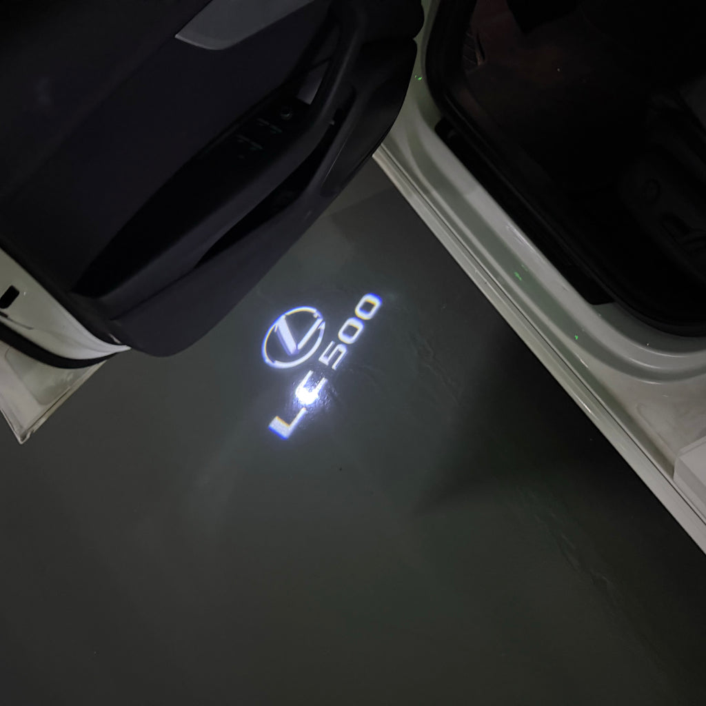 LUCES LEXUS LOGO PROJECROTR Nr.01 (cantidad 1 = 1 juegos / 2 luces de puerta)