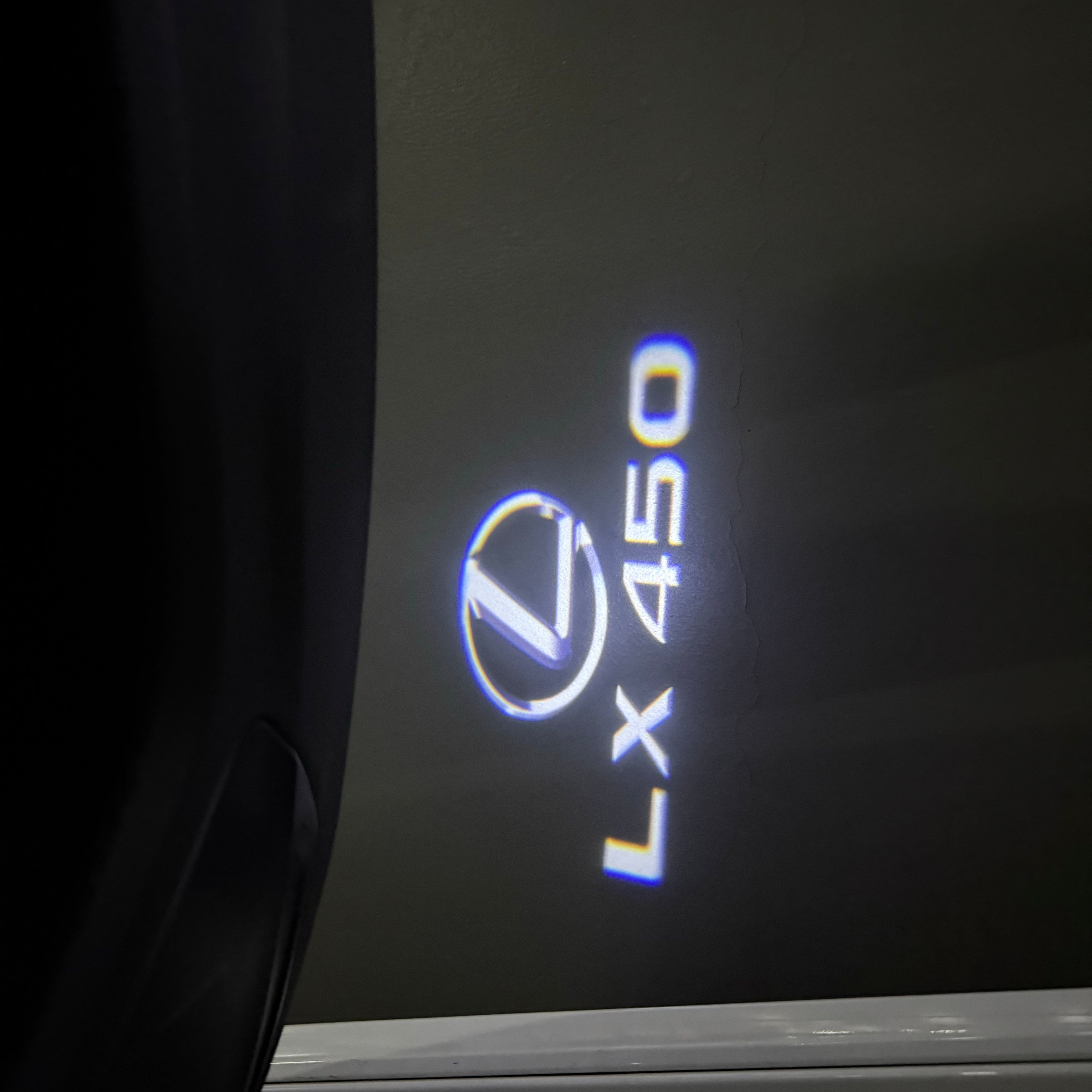 LEXUS LOGO PROJECROTR LIGHTS Nr.01 (Menge 1 = 1 Sets/2 Türleuchten)