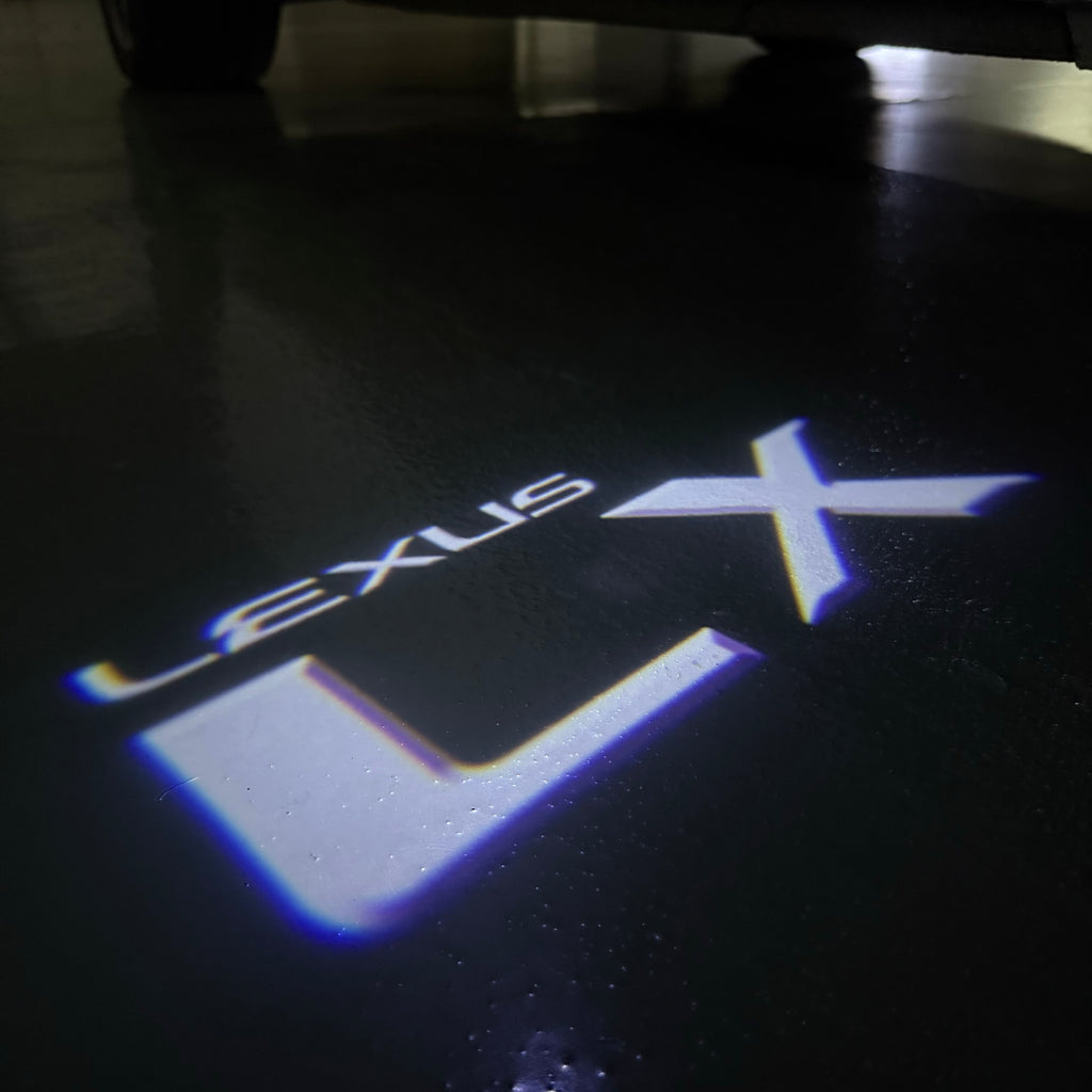 LUCES LEXUS LOGO PROJECROTR Nr.01 (cantidad 1 = 1 juegos / 2 luces de puerta)