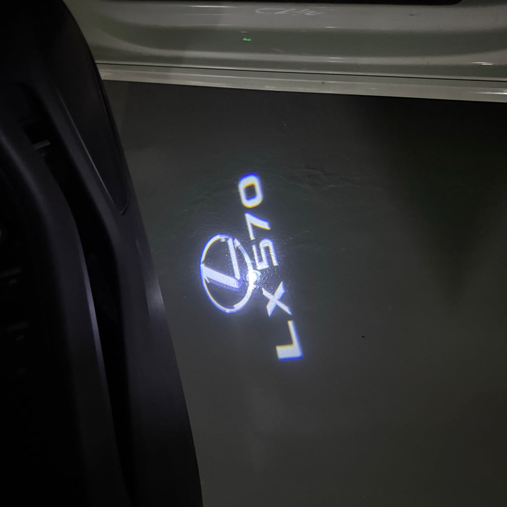 LUCES LEXUS LOGO PROJECROTR Nr.01 (cantidad 1 = 1 juegos / 2 luces de puerta)
