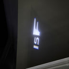 LEXUS LOGO PROJECTOR LIGHTS Nr.01 (الكمية 1 = 1 مجموعة / 2 أضواء باب)