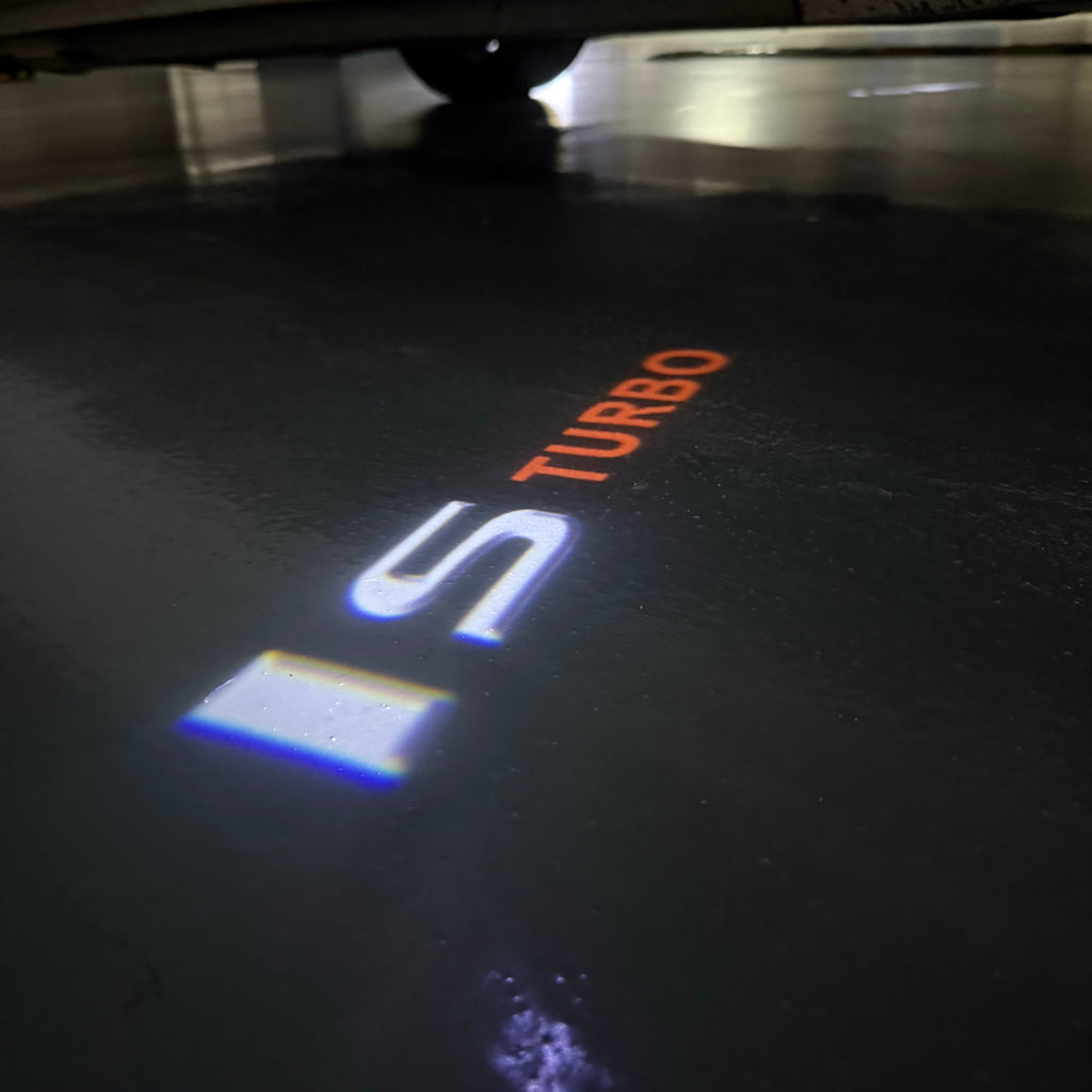 LEXUS LOGO PROJECTOR LIGHTS Nr.01 (الكمية 1 = 1 مجموعة / 2 أضواء باب)