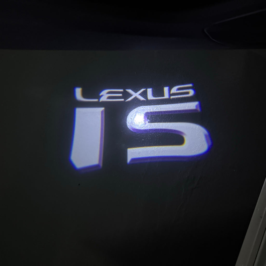 LEXUS LOGO PROJECTOR LIGHTS Nr.01 (الكمية 1 = 1 مجموعة / 2 أضواء باب)