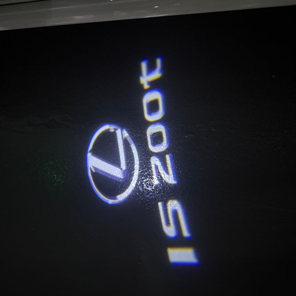 LEXUS LOGO PROJECTOR LIGHTS Nr.01 (الكمية 1 = 1 مجموعة / 2 أضواء باب)