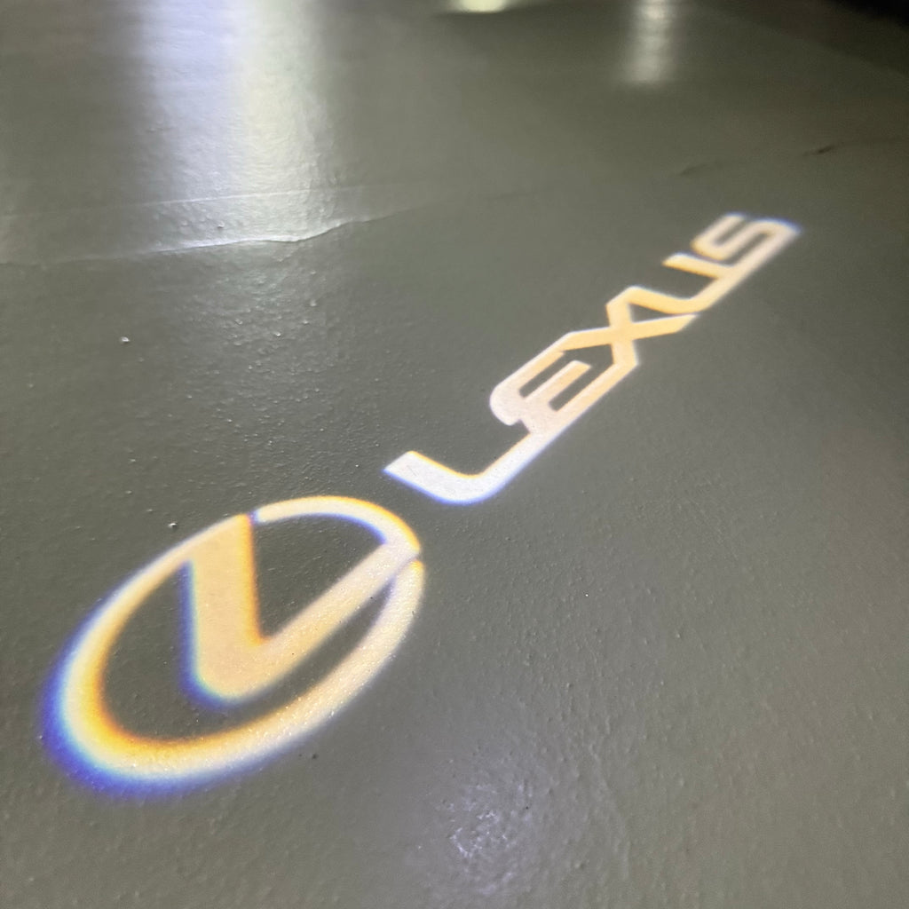 LUCES LEXUS LOGO PROJECROTR Nr.01 (cantidad 1 = 1 juegos / 2 luces de puerta)