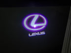 LEXUS LOGO PROJECTOR LIGHTS Nr.01 (الكمية 1 = 1 مجموعة / 2 أضواء باب)