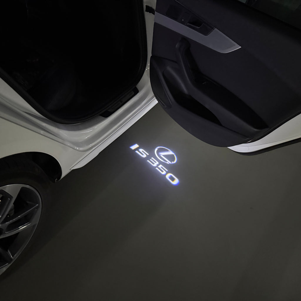 LEXUS LOGO PROJECTOR LIGHTS Nr.01 (الكمية 1 = 1 مجموعة / 2 أضواء باب)
