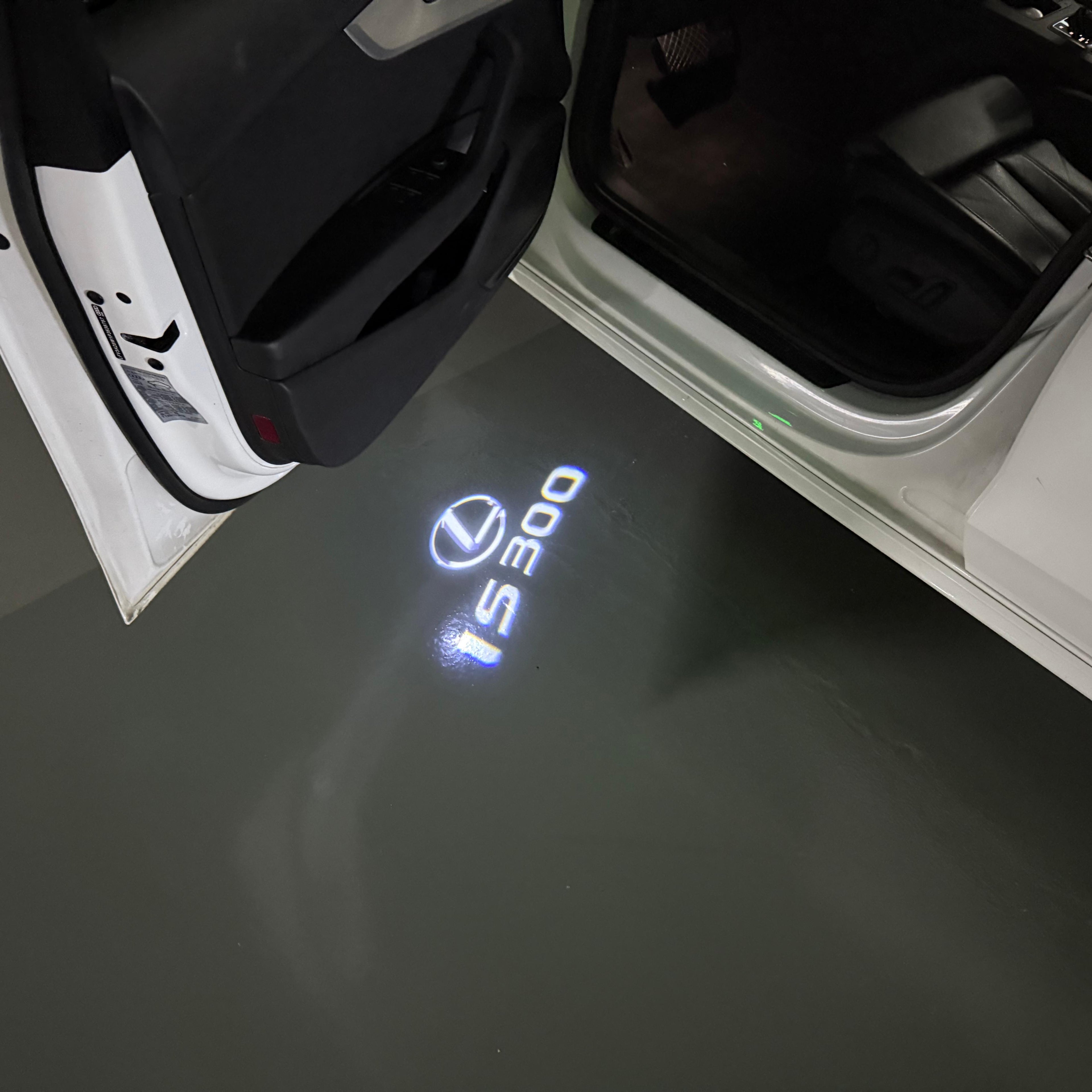 LUCES LEXUS LOGO PROJECROTR Nr.01 (cantidad 1 = 1 juegos / 2 luces de puerta)