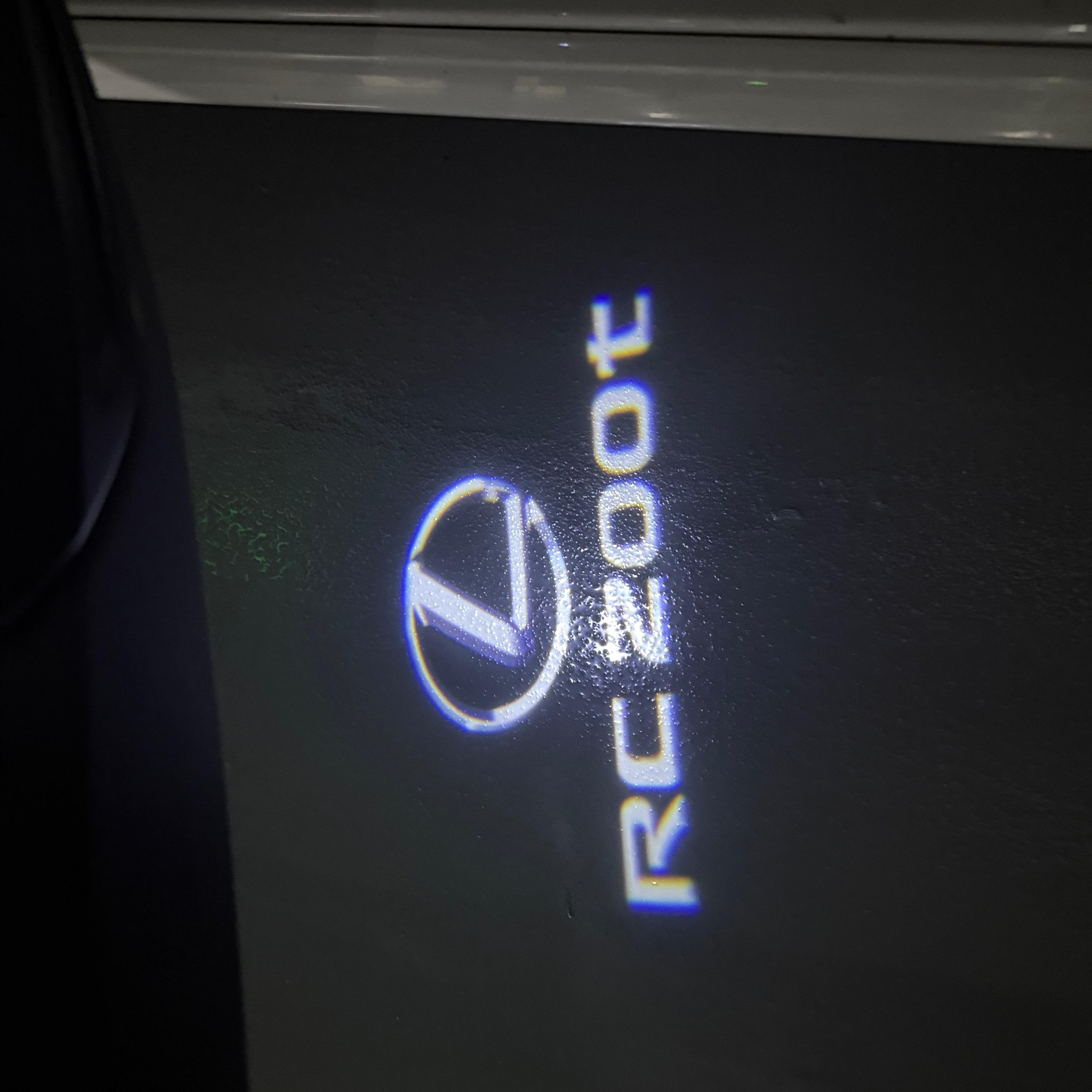 LEXUS LOGO PROJECROTR LIGHTS Nr.01 (Menge 1 = 1 Sets/2 Türleuchten)