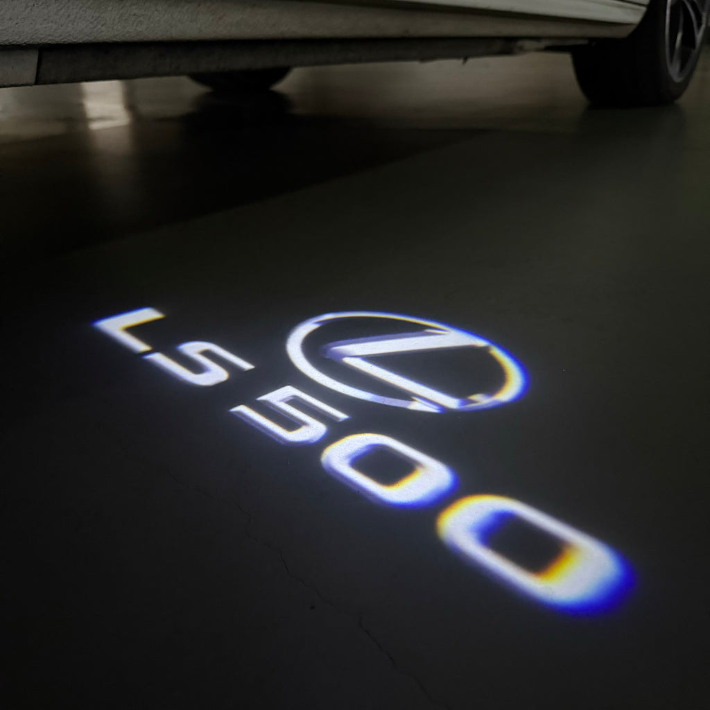 LUCES LEXUS LOGO PROJECROTR Nr.01 (cantidad 1 = 1 juegos / 2 luces de puerta)