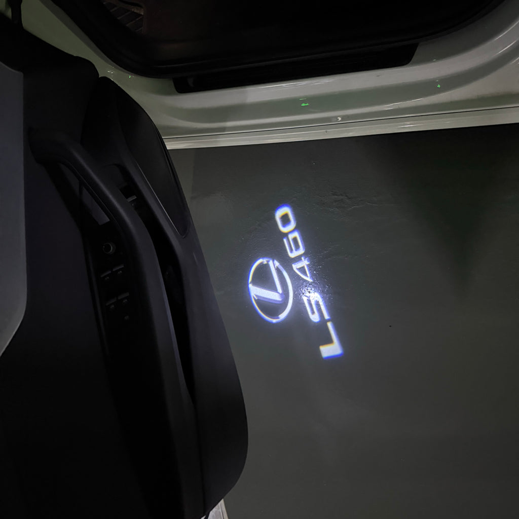LUCES LEXUS LOGO PROJECROTR Nr.01 (cantidad 1 = 1 juegos / 2 luces de puerta)