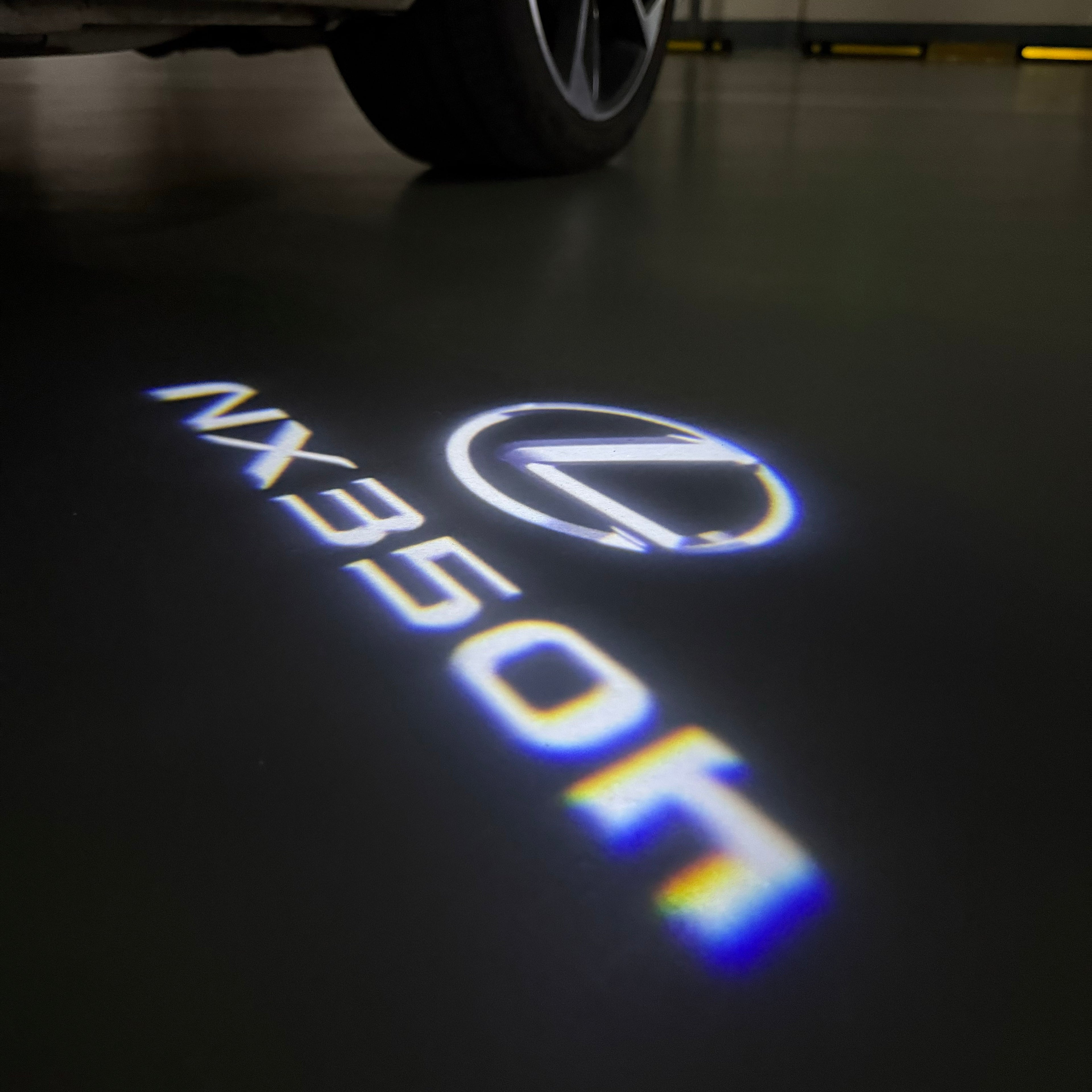LEXUS LOGO PROJECROTR LIGHTS Nr.01 (Menge 1 = 1 Sets/2 Türleuchten)