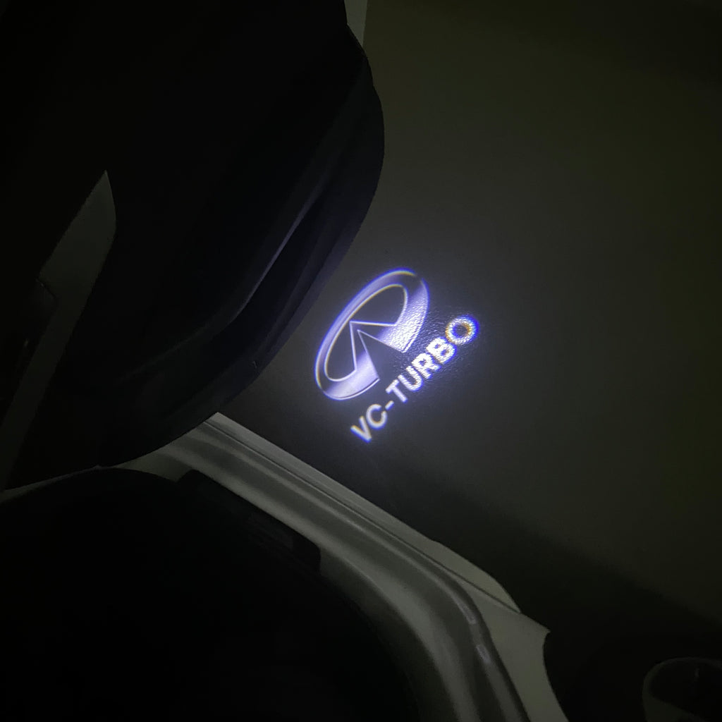 INFINTI VC-توربو LOGO PROJECROTR أضواء Nr.93 (الكمية 1 = 1 مجموعات / 2 أضواء الباب)