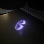 INFINTI LOGO PROJECROTR أضواء Nr.04 (الكمية 1 = 1 مجموعات / 2 أضواء الباب)