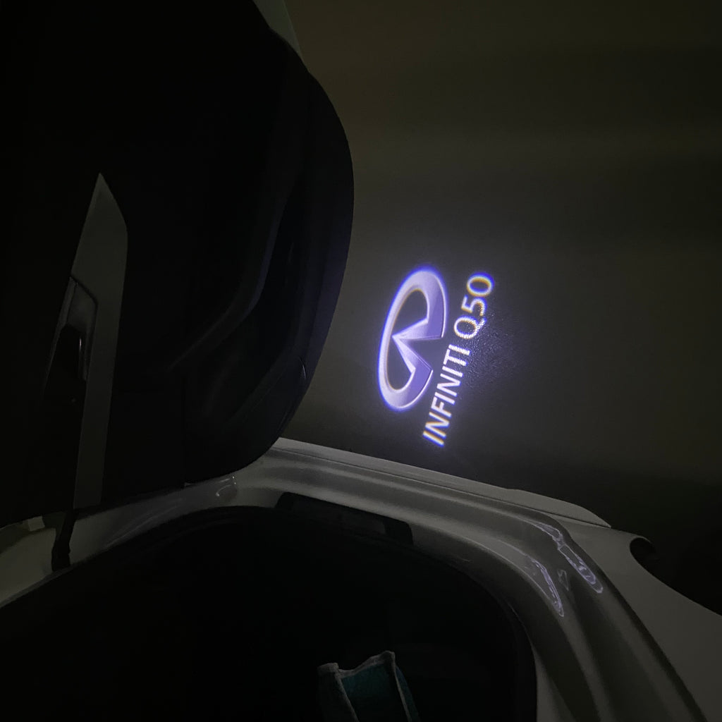 INFINTI Q50 LOGO PROJECROTR LIGHTS Nr.59 (Menge 1 = 1 Sets/2 Türleuchten)