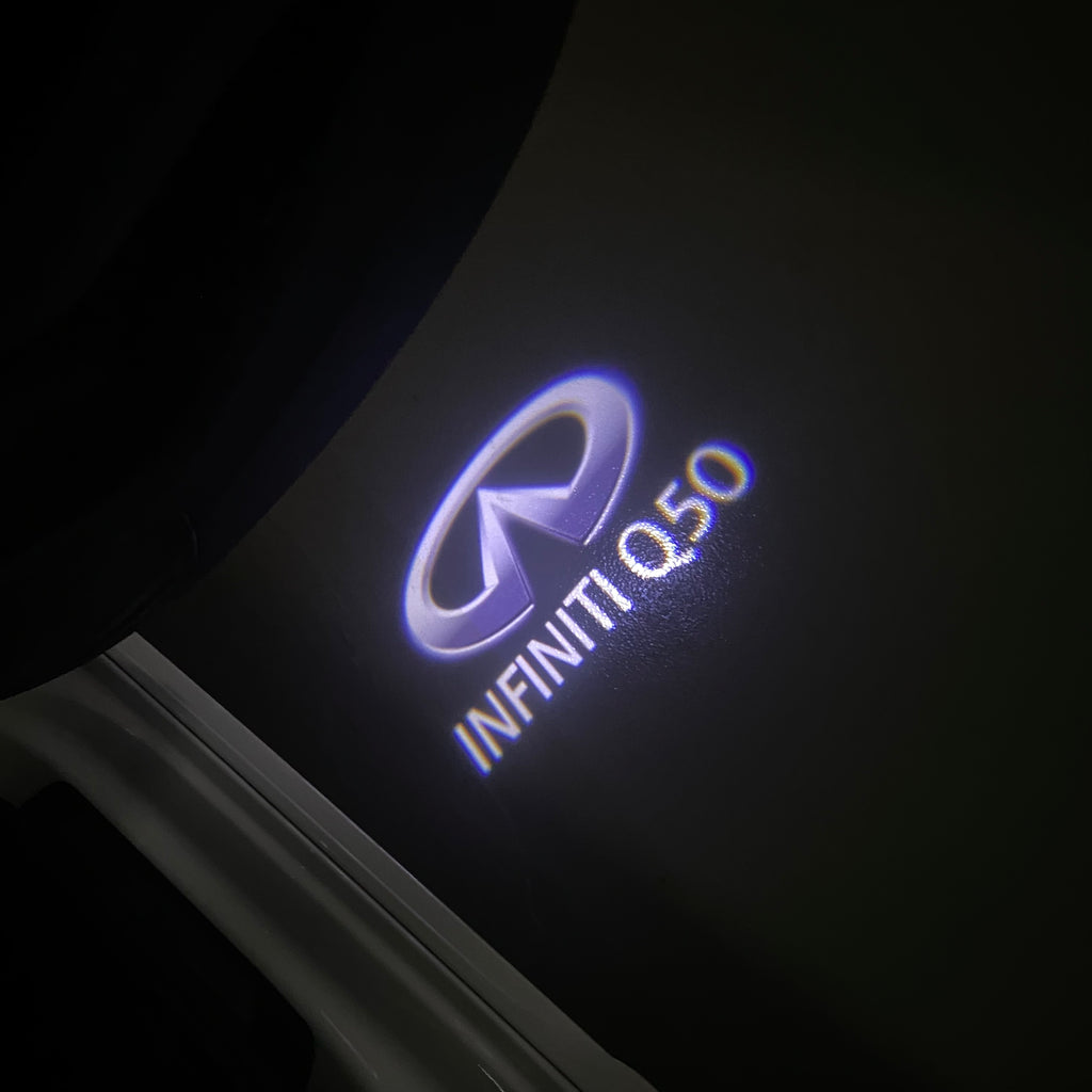 INFINTI Q50 LOGO PROJECROTR LIGHTS Nr.59 (Menge 1 = 1 Sets/2 Türleuchten)